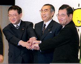 Obuchi reelected as LDP president
